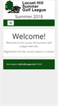 Mobile Screenshot of mygolfleague.net